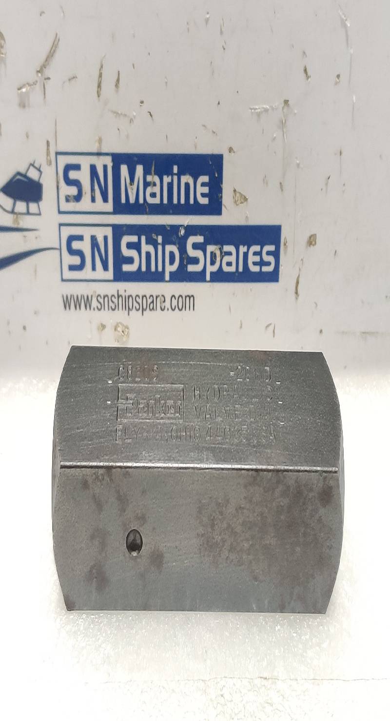 Parker Hydraulic C820S Check Valve 5000Psi 345 Bar Max 8GPM 30LPM