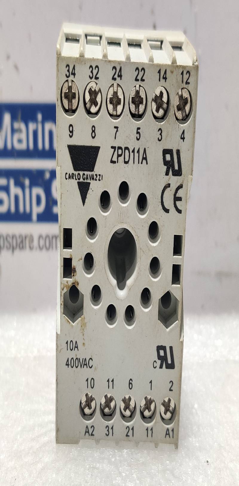 CARLO GAVAZZI ZPD11A Relay Socket Base