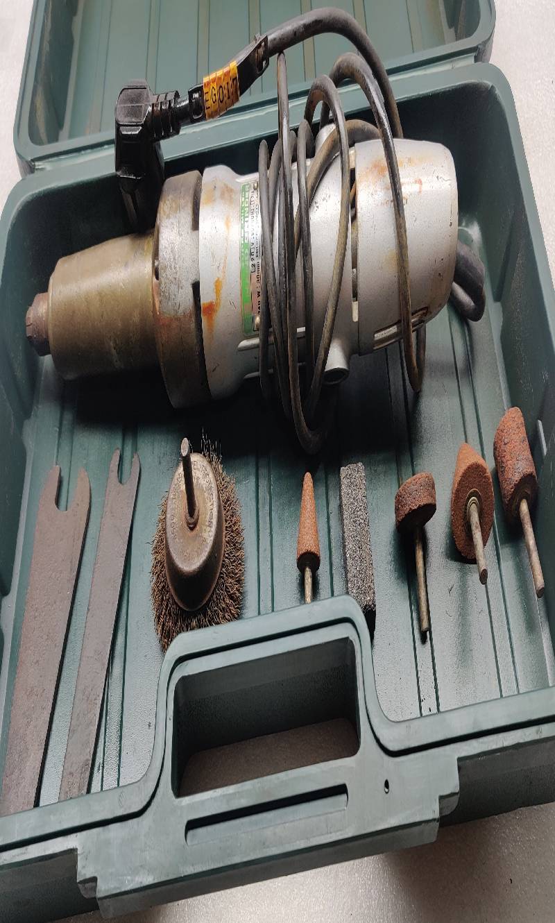 HITACHI KOKI LDU4 SUPER MILLER HAND GRINDER 740032 220V 50/60Hz 1.2 A 240W 23000RPM