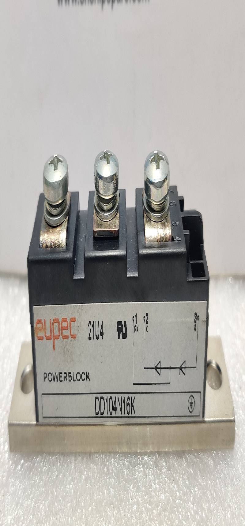EUPEC DD104N16K Power Block Rectifier Diode 21U4/DD104N