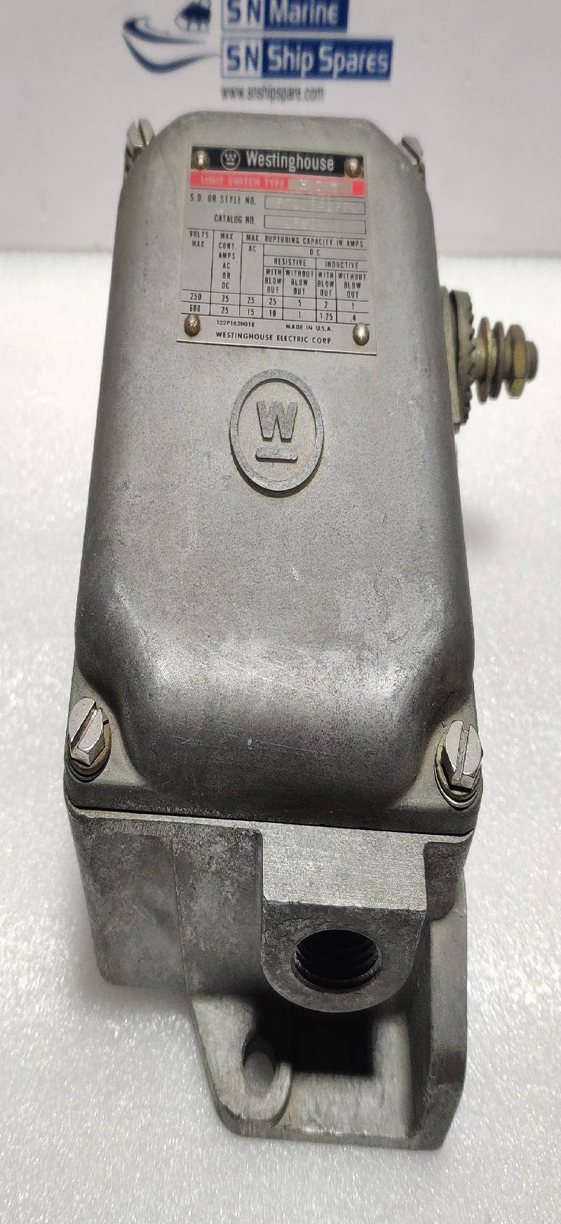 Westinghouse 572D842G02 Limit Switch Type HDT 25S0