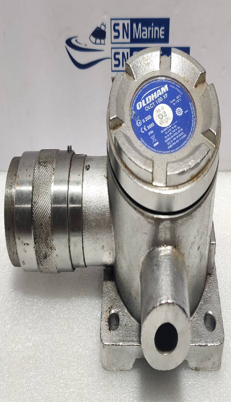 OLDHAM OLCT 100 XP EXPLOSIVE AND TOXIC GAS DETECTOR 30.0 O2 %VOL