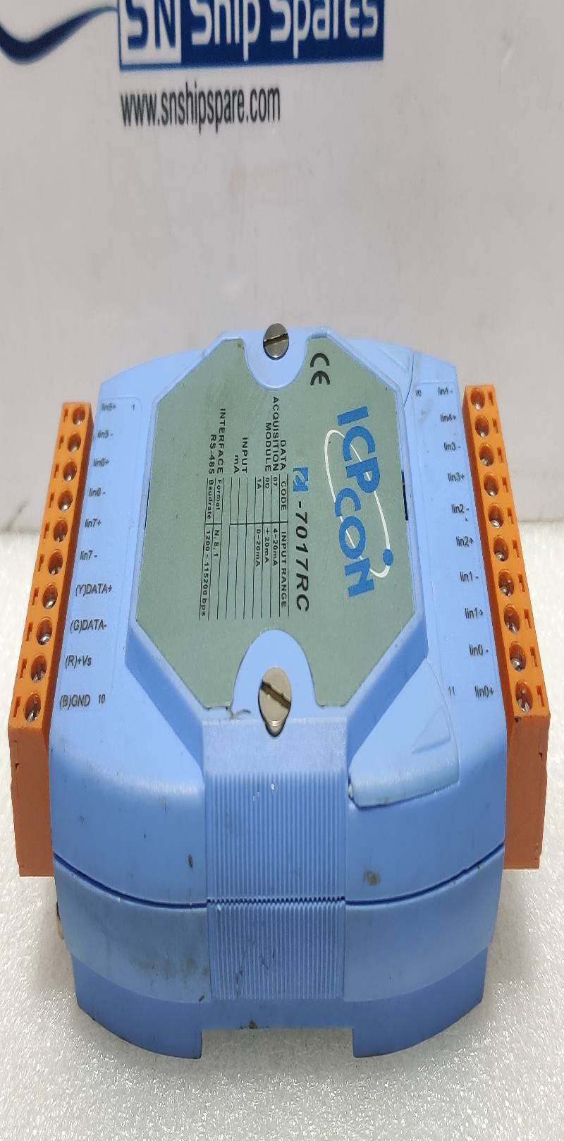 ICP CON I-7017RC Analog Input Module 4~20MA