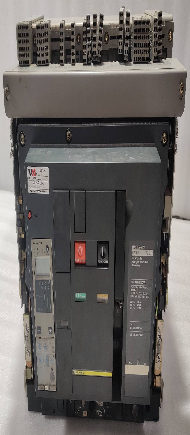 Square D NW 30 H Circuit Breaker 3000A 50/60Hz WL3HHR43A9SXFXXAXX