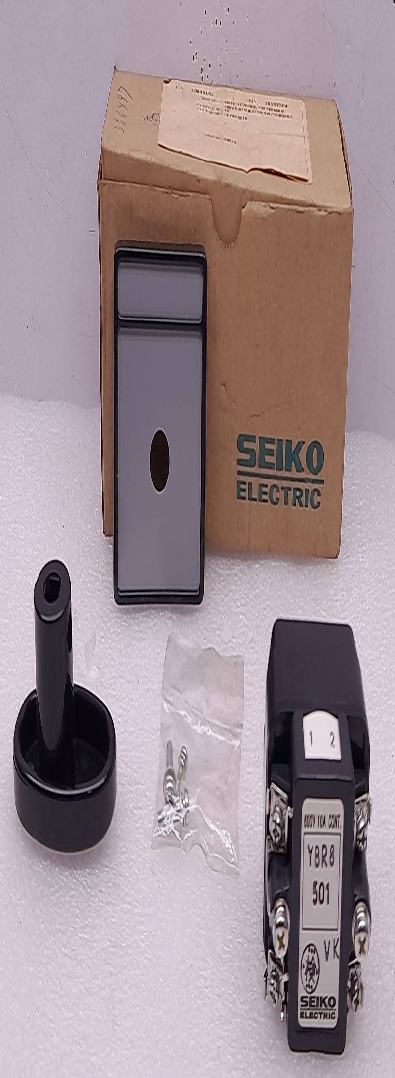 SEIKO ELECTRIC YBR8501 CAM SWITCH 600V 10A CONT CDY4B-501A