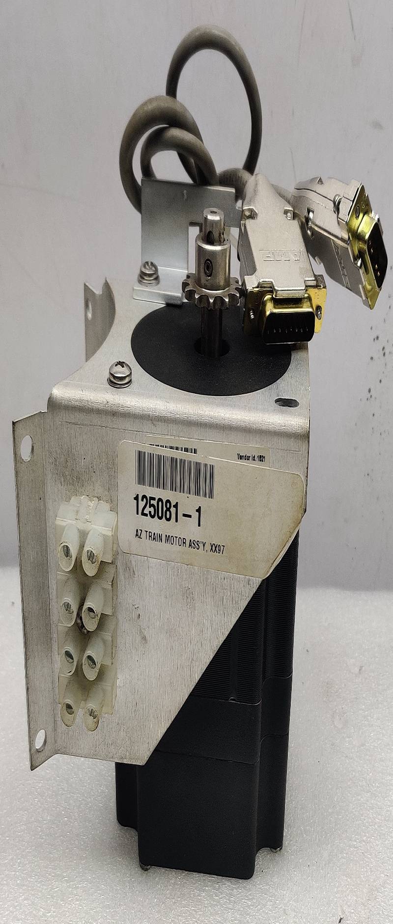 Sea Tel 125081-1 AZ Train Motor Assembly