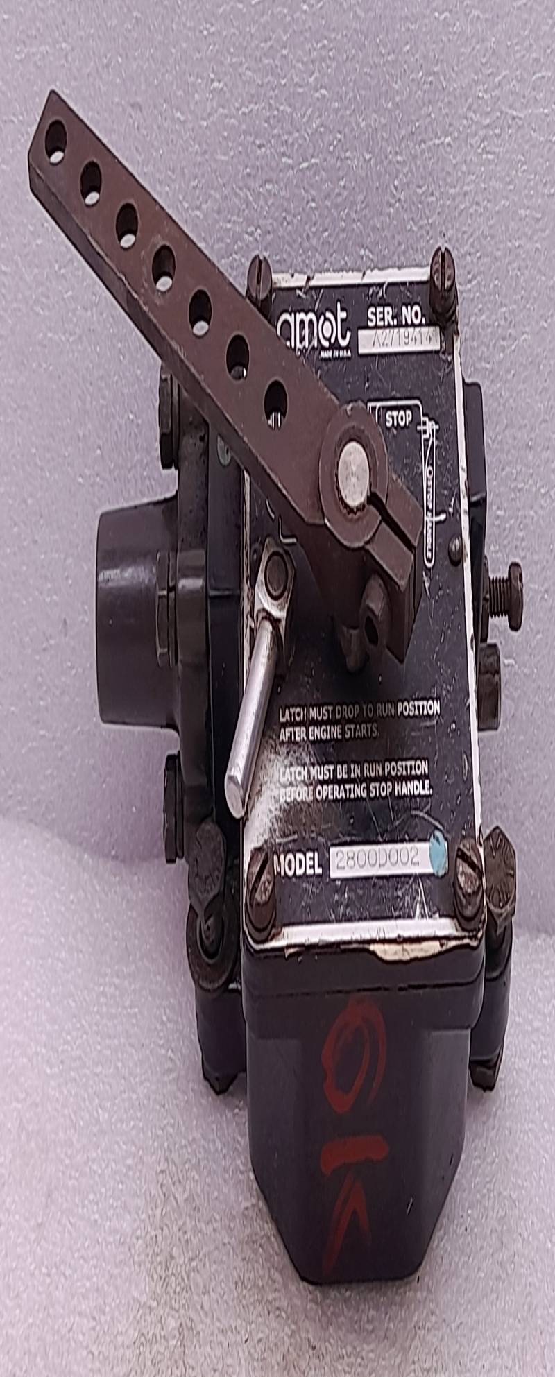 Amot Controls 2800D002 Safety Control Switch Shutdown