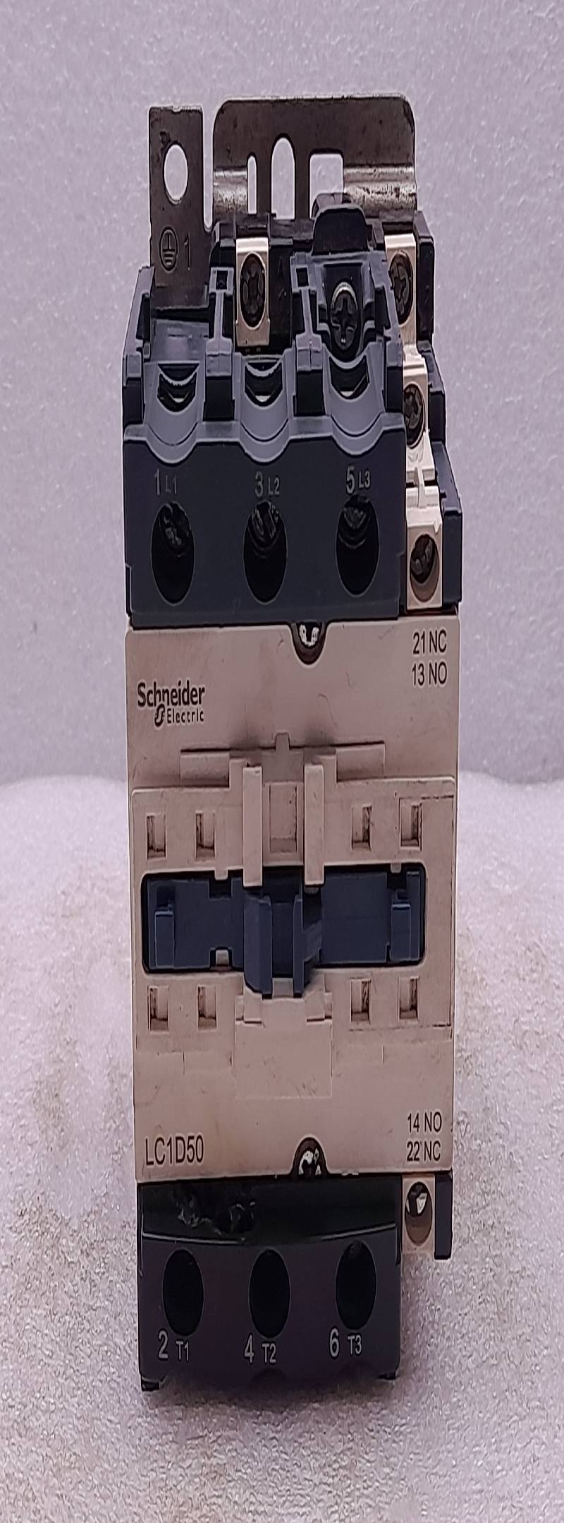 Schneider Electric LC1D50 Power Contactor Ith: 80A Ui: 690V LC1D50...C Telemecanique