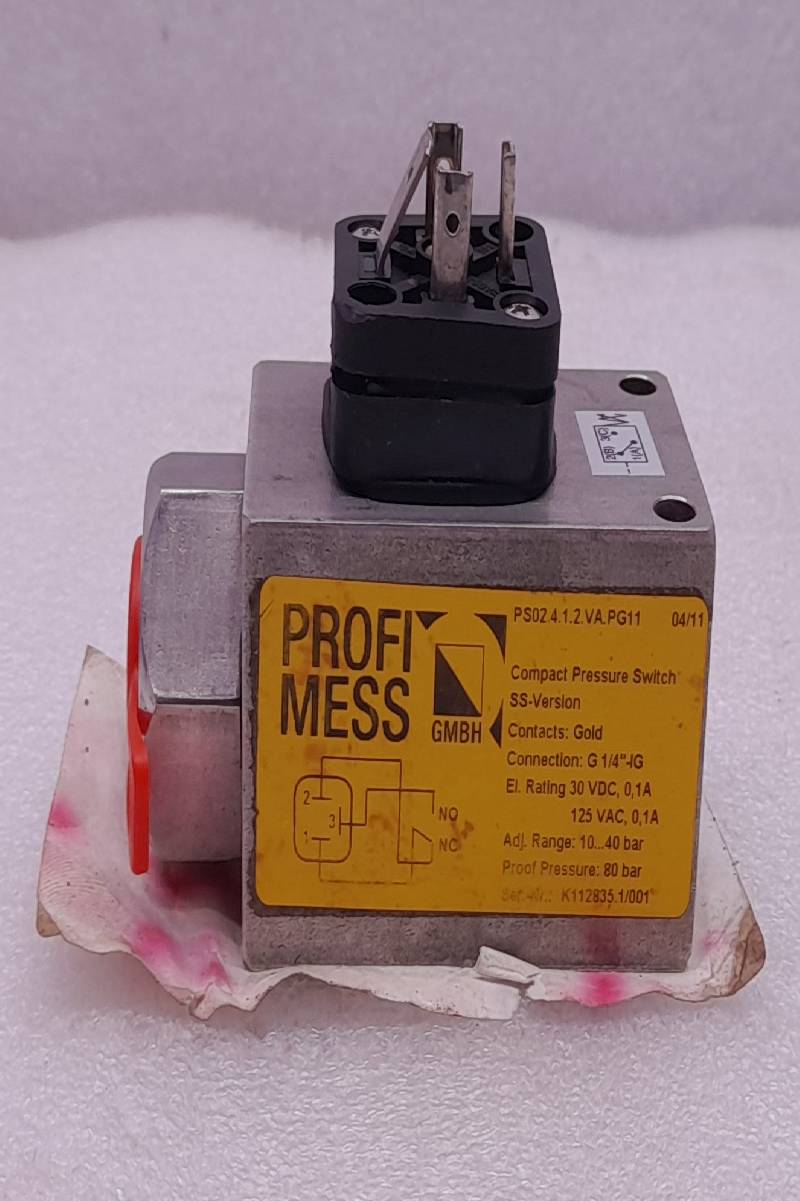 Profi Mess PS02.4.1.2.VA.PG11 Compact Pressure Switch