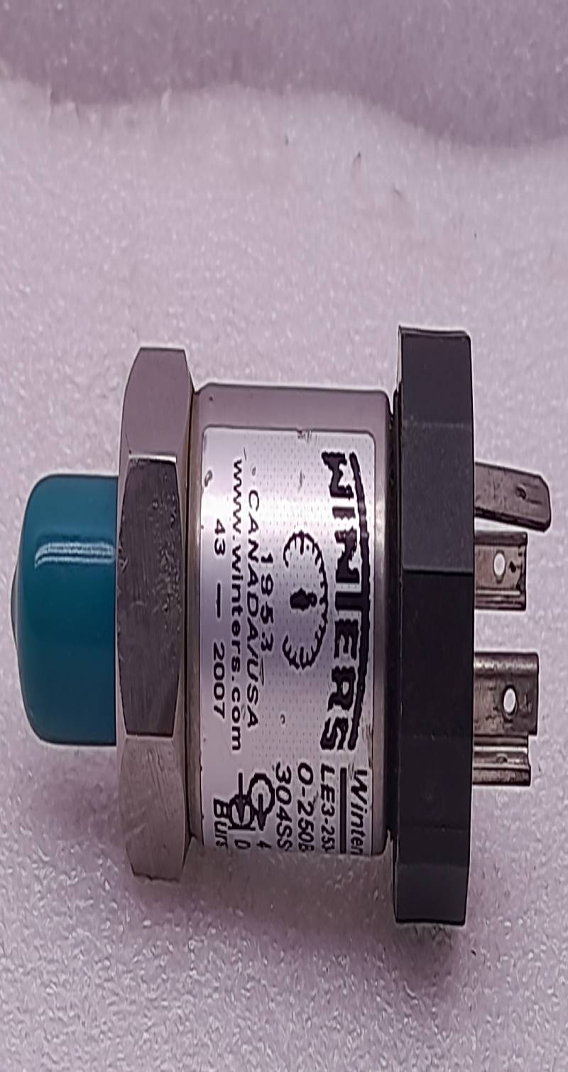Winter LE3-253-R-1-8-10-N4-1-S Pressure Transmitter 0-250Bar ¼ Npt 4-20Ma
