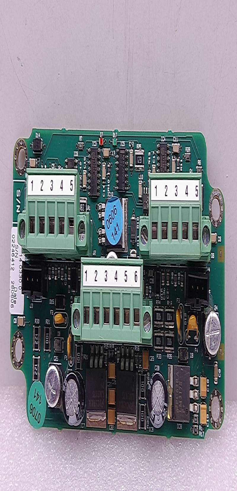 MAN B&W PCL-370-HR Terminal Box Printed Circuit Board 1142823-0