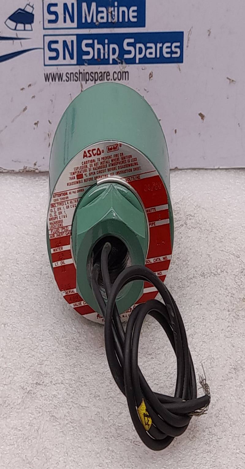 Asco 8262C46 Solenoid Valve 24V 60Hz