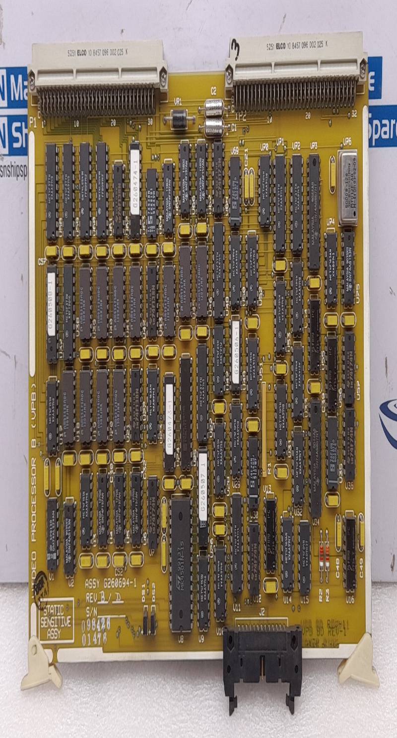 Raytheon G260723-1 Video Processor B (VPB) Circuit Board Rev A Assy G260694-1 Rev B/D