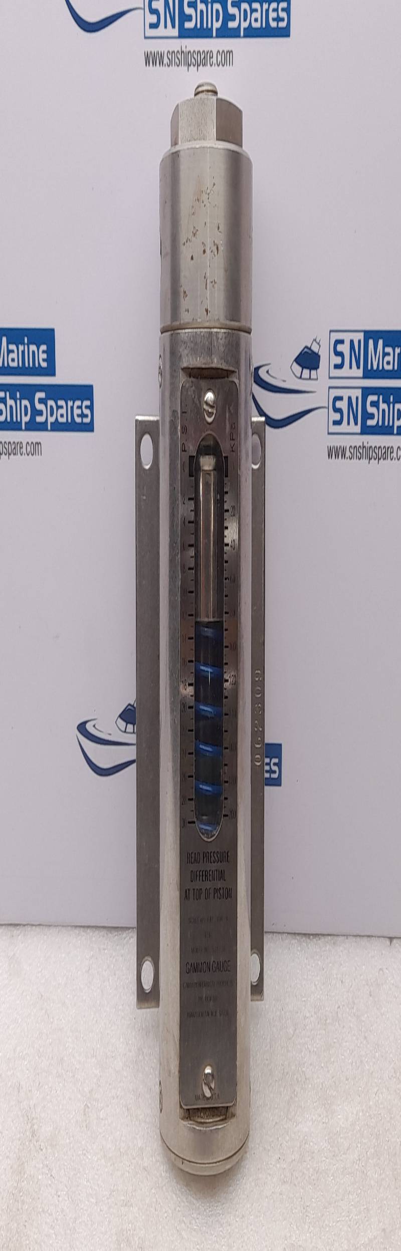 Gammon Technical 534-30 Pressure Gauge 0-30Psi 0-200KPa Scale No.GTP-690-1