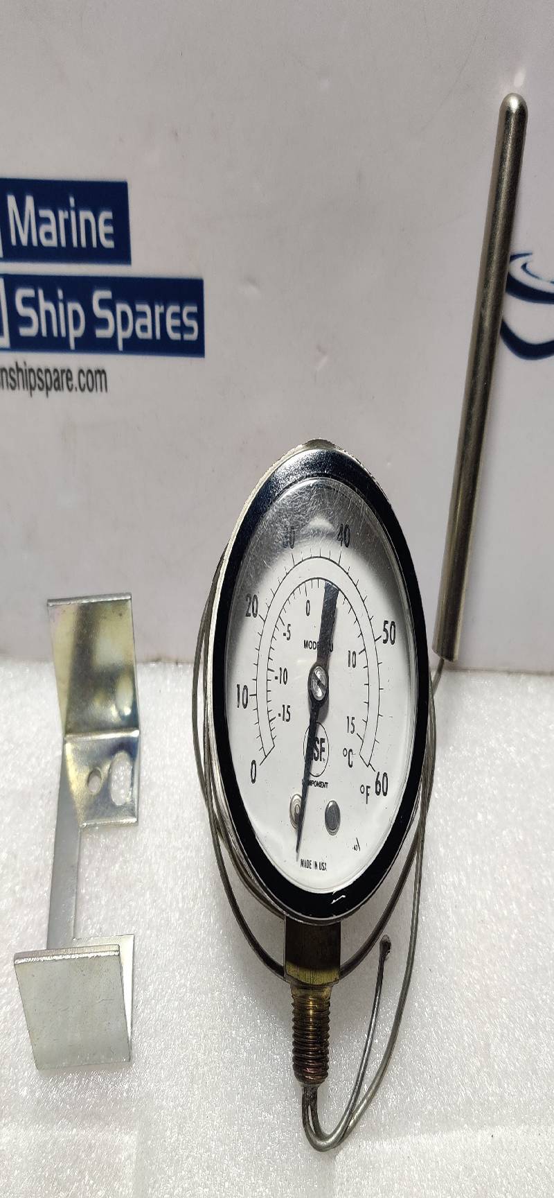 NSF COMPONENTS PRESSURE GAUGE -15-15 °C 0-60°F