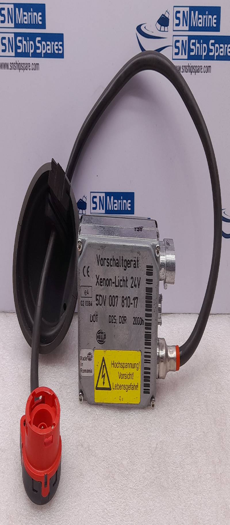 Hella 5DV007810-17 High Voltage Igniter Unit 24V Xenon
