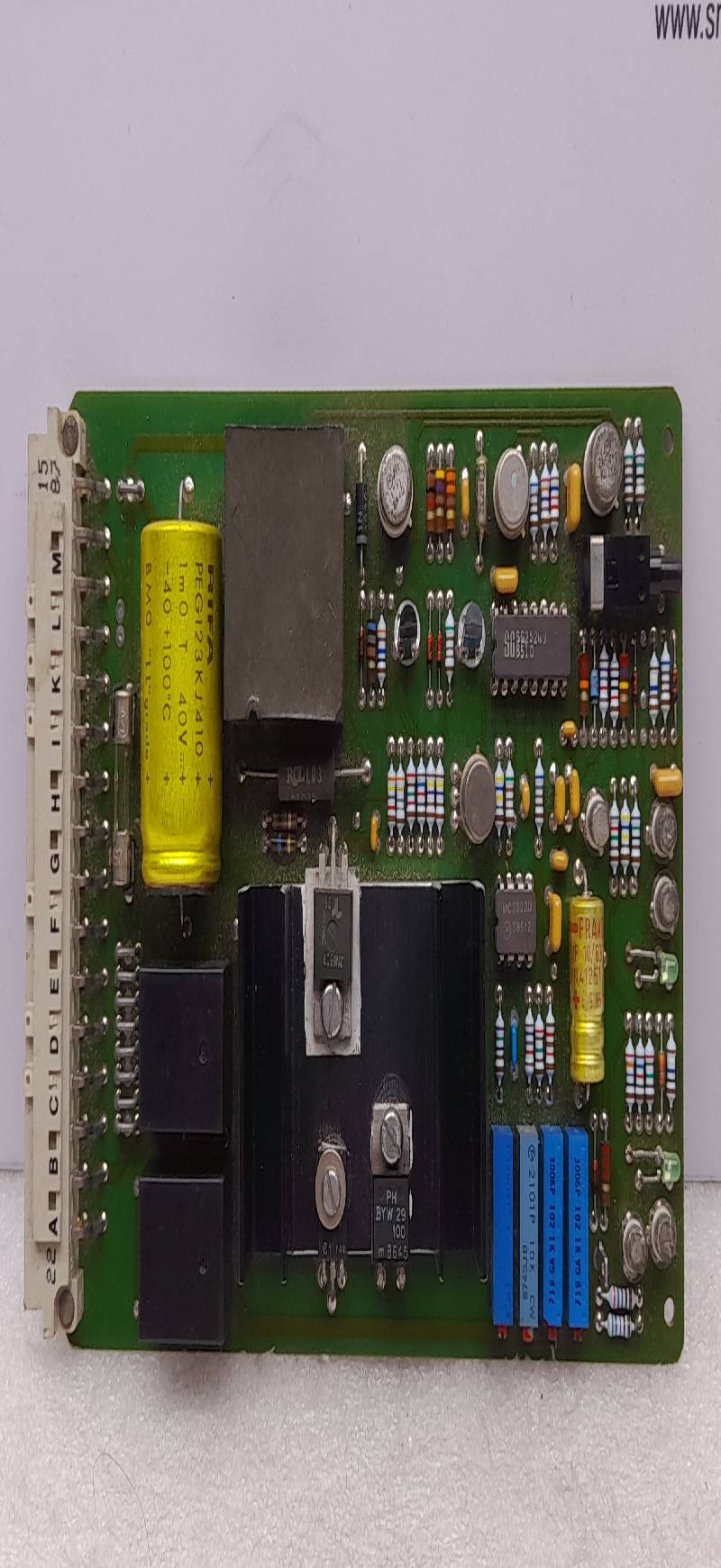 SULZER 112.017.103.200 002 D POWER SUPPLY CIRCUIT BOARD PS15/PS24