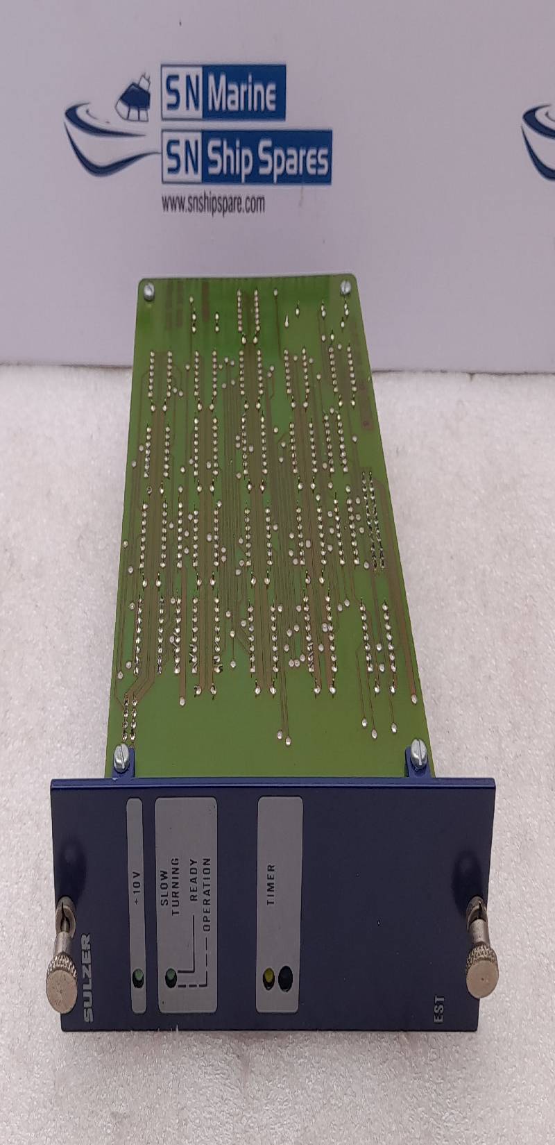 SULZER 112.017.246.200 002B ENGINE SLOW TURNING EST1 CIRCUIT BOARD