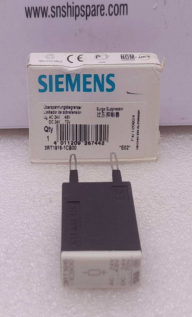 Siemens 3RT1916-1CB00 Surge Suppressor AC24V 48V DC24V 70V 6PCs In Lot