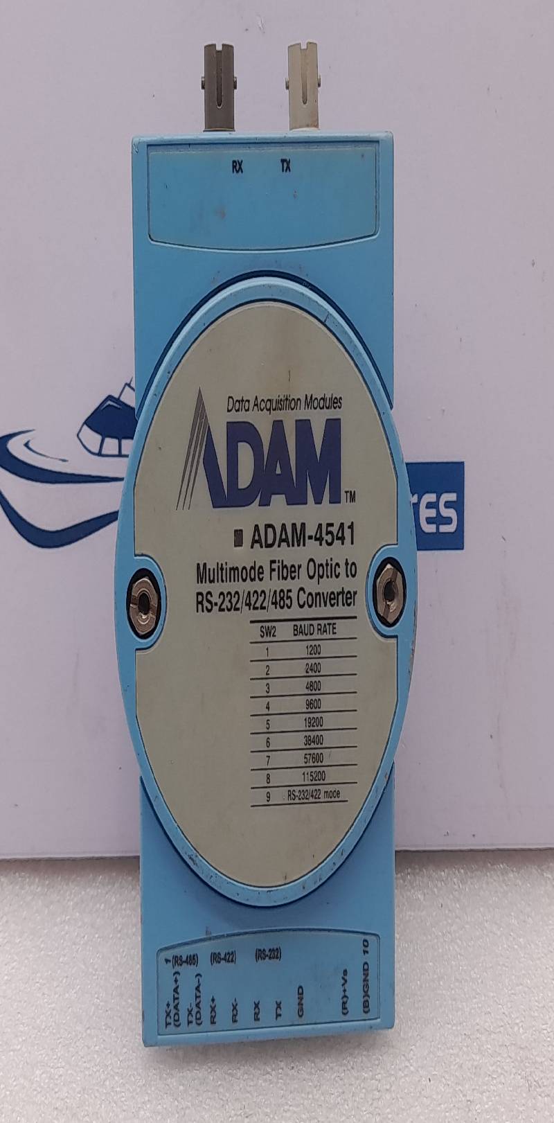 Adam Multimode Fiber Optic To RS-232/422/485 Converter ADAM-4541