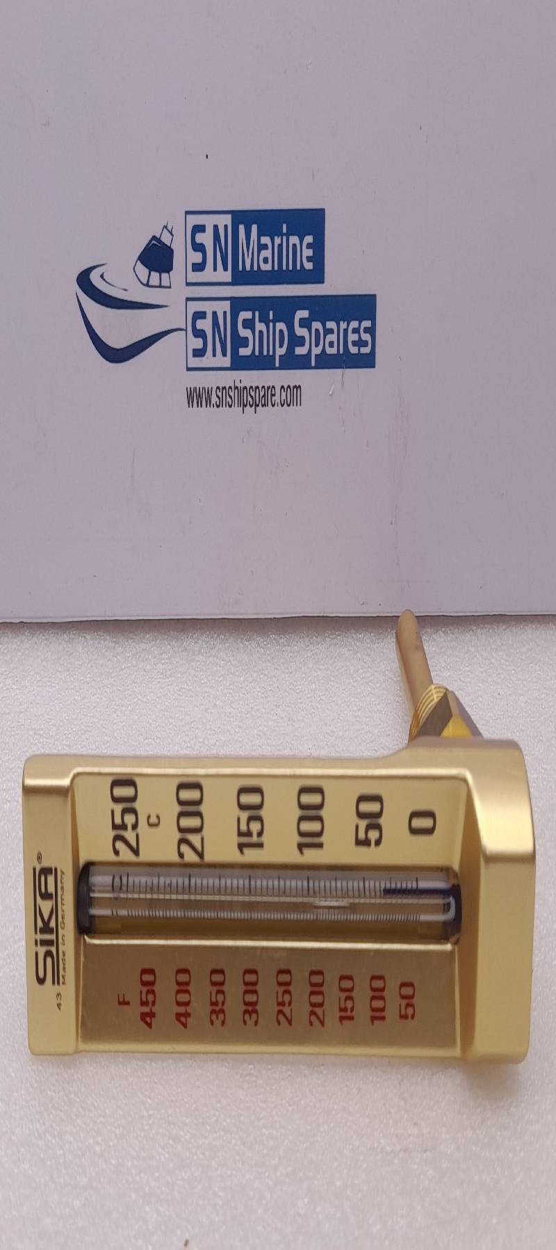 SIKA 292B INDUSTRIAL THERMOMETER 0+250°C+F 2922252106321