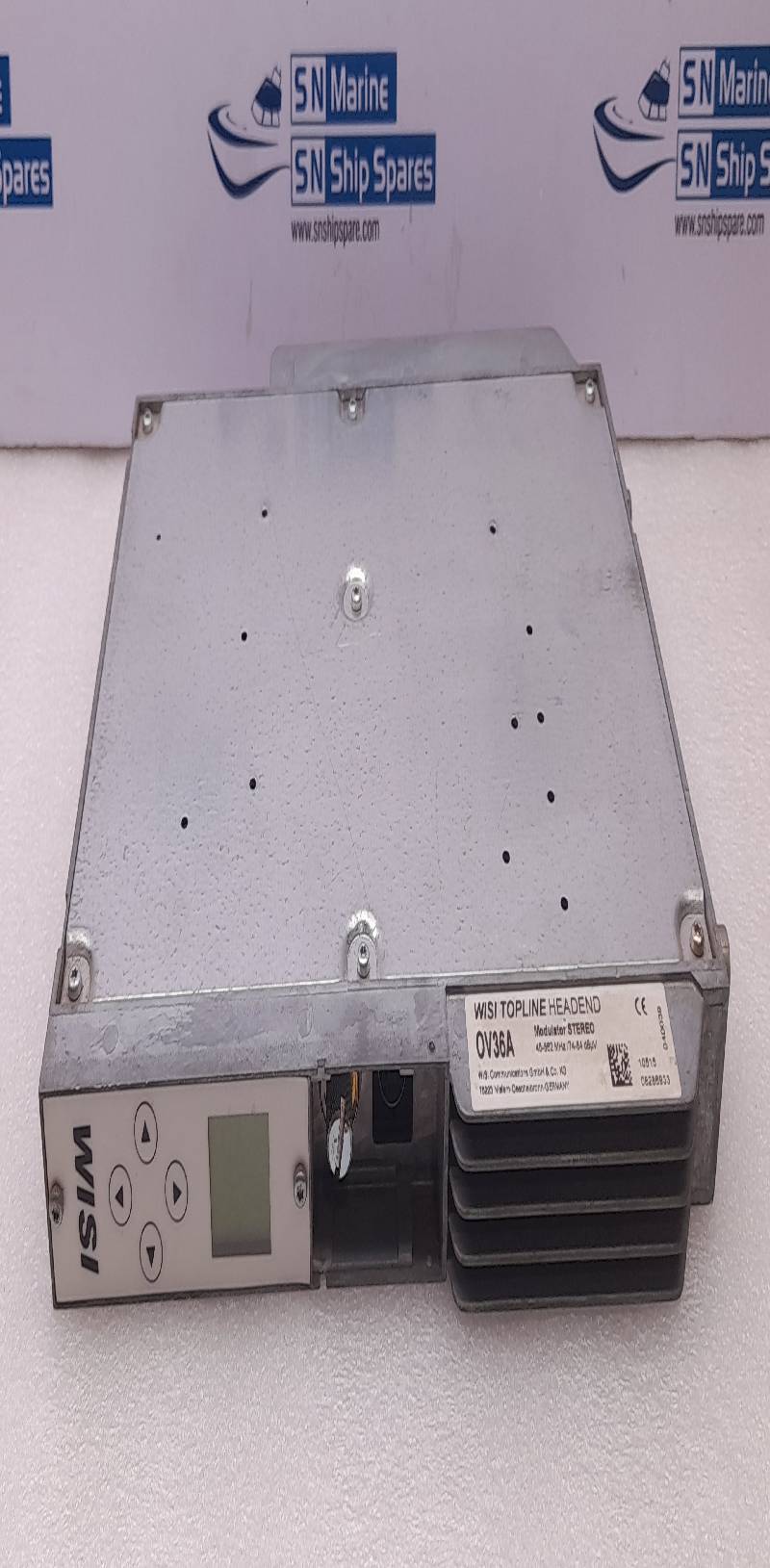 WISI COMMUNICATION OV36A TOPLINE HEADEND MODULATOR STEREO 45-862MHz/ 74-84dBµV