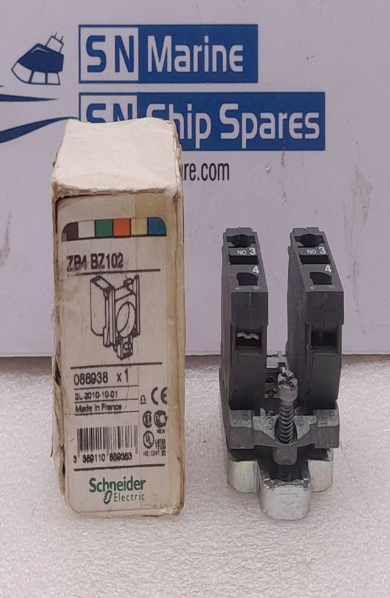 Schneider Electric ZB4 BZ102 Switch Body Terminal Telemecanique
