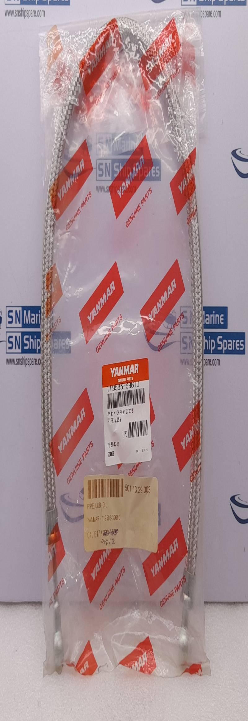 Yanmar 119593-39610 Pipe Assembly 11959339610