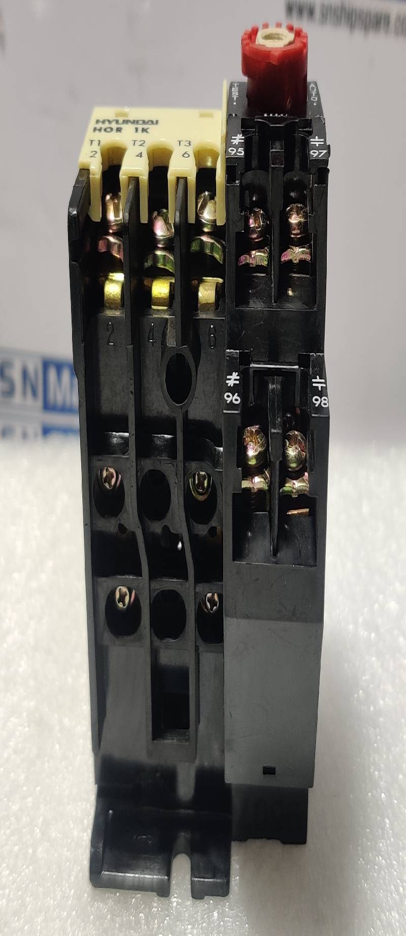 Hyundai HOR 1K0.5 Thermal Overload Relay Ui: 660V AC11 380V Ie: 0.5A Ith: 5A