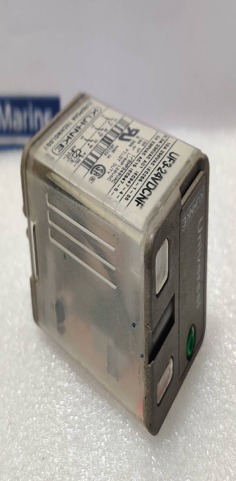 KUHNKEN UF3-24VDCNF Relay 10A 250VAC 8,3A 230VAC AC1 3A 230VAC AC 15 