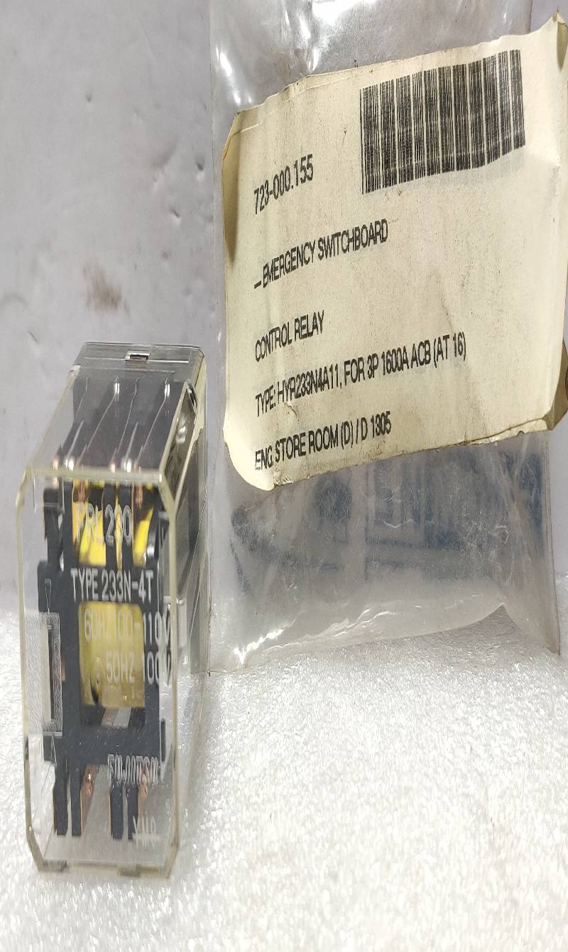 Fujitsu 233N-4T Control Relay 100-110V 60Hz 100V 50Hz FRL230