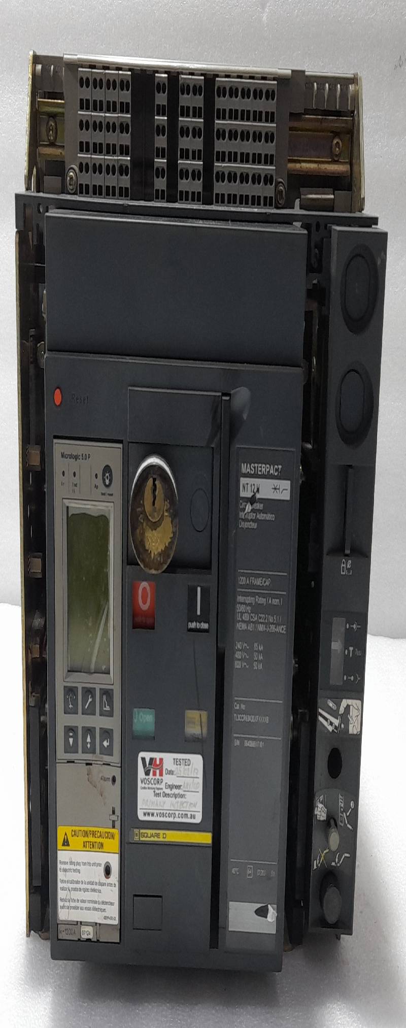 SQUARE D NT 12 H Circuit Breaker 1200A MIcrologic 5.0 P TL3CCR63A3SXFXXXXB