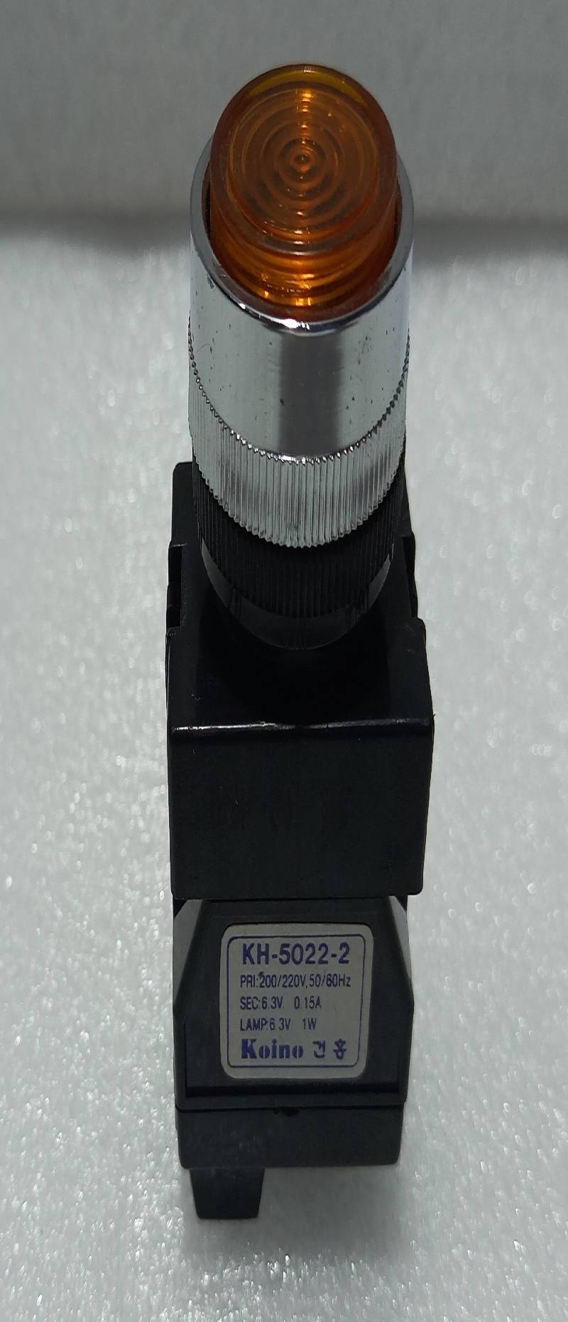 Koino KH-5022-2 Lamp PRI: 200/220V 50/60Hz Sec.6.3V 0.15A Lamp: 6.3V 1W