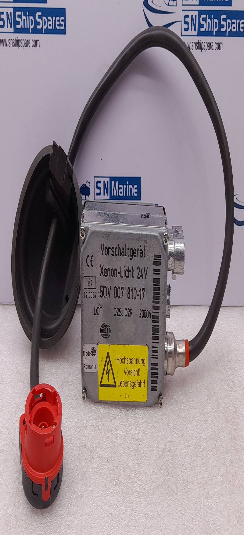 Hella 5DV007810-17 High Voltage Igniter Unit 24V Xenon