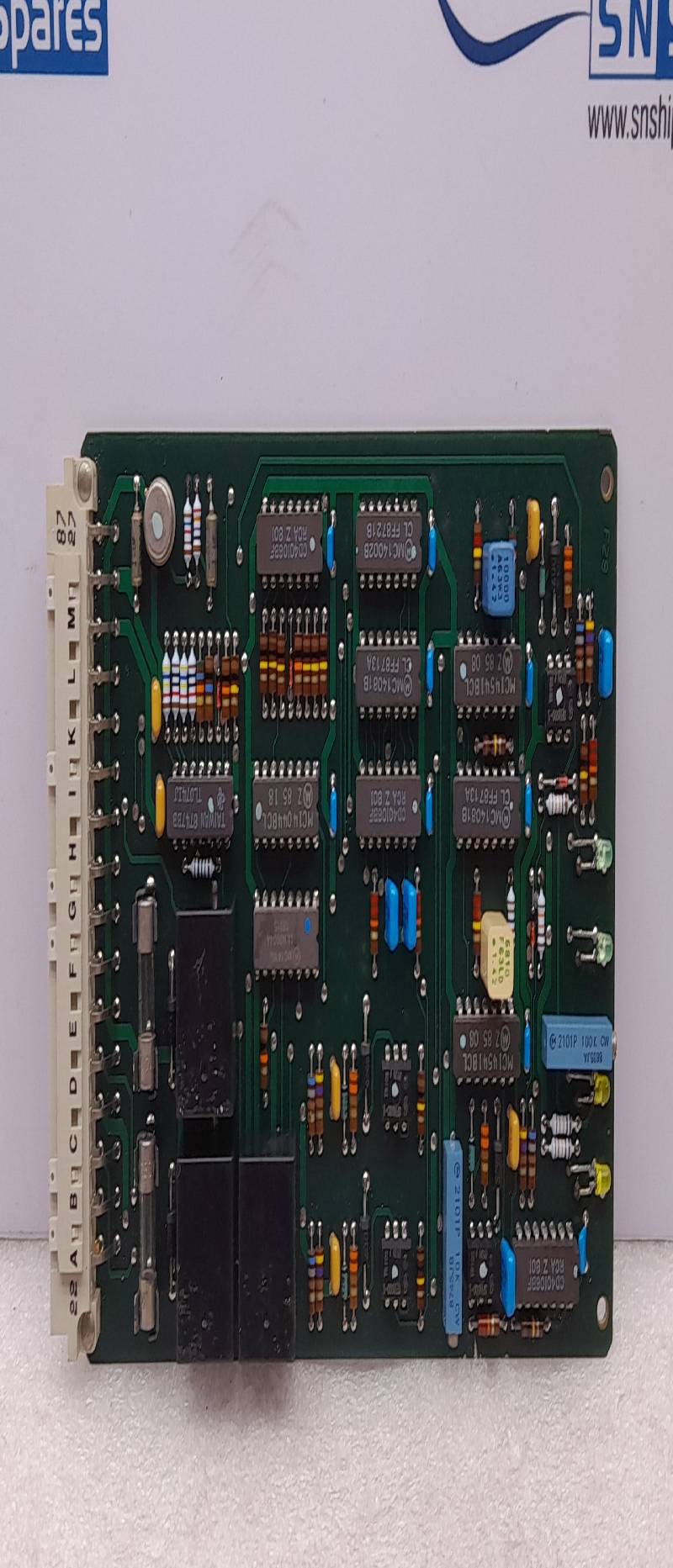 SULZER 112.017.126.200 002B CRASH AND SIGNAL FREEZE CIRCUIT BOARD FSA C23
