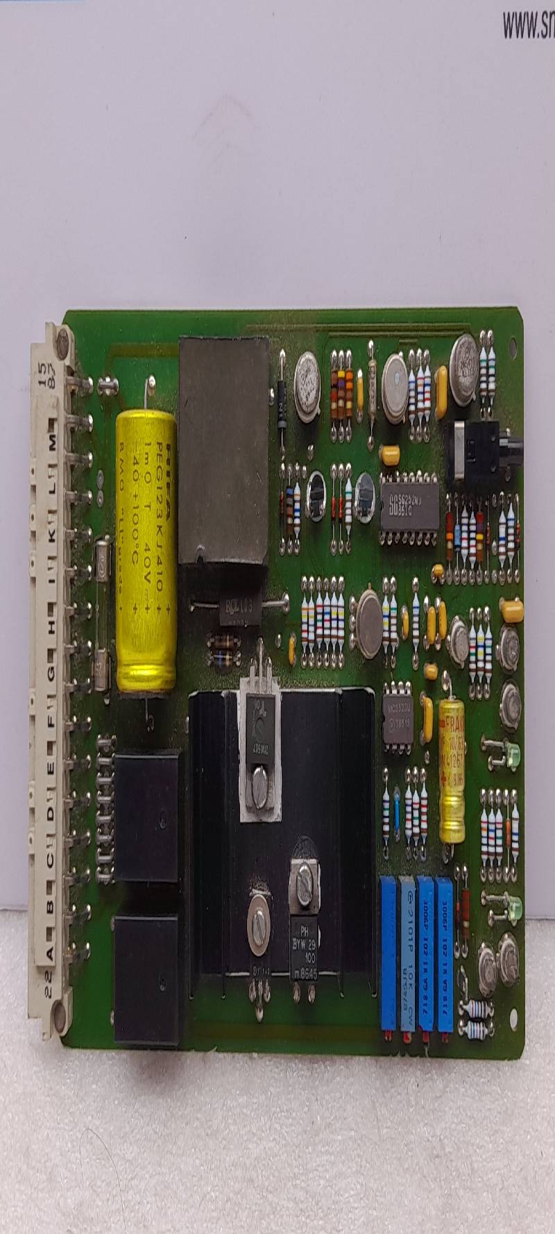SULZER 112.017.103.200 002 D POWER SUPPLY CIRCUIT BOARD PS15/PS24
