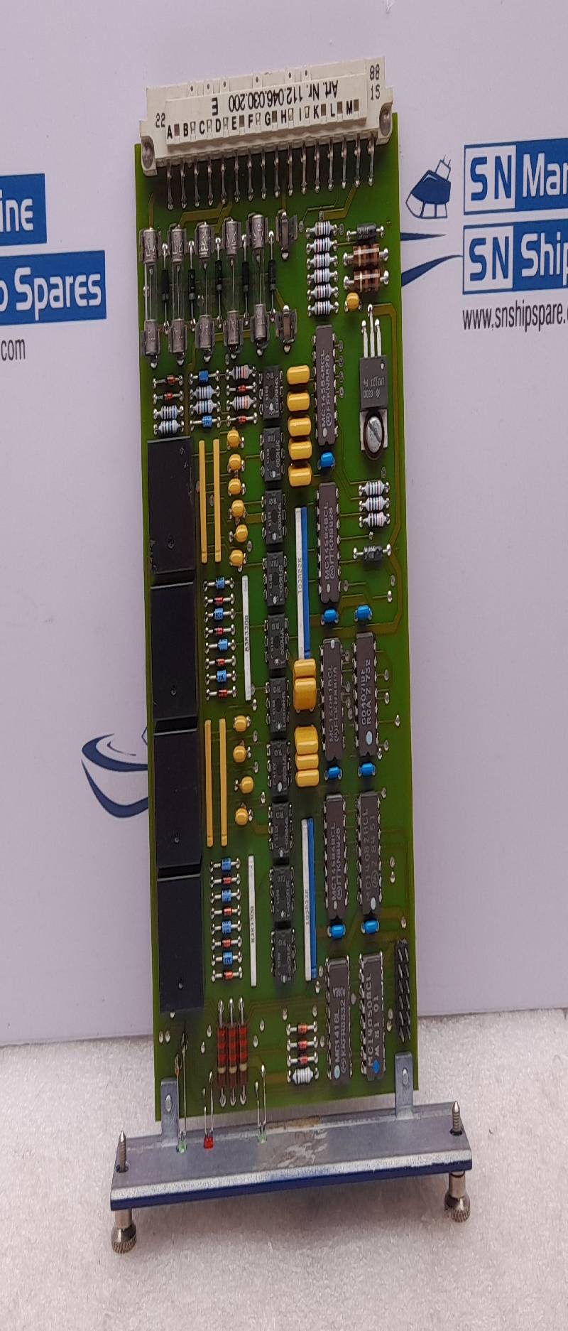 SULZER 112.017.228.200 ENGINE CONTROL POSITION ECP CIRCUIT BOARD