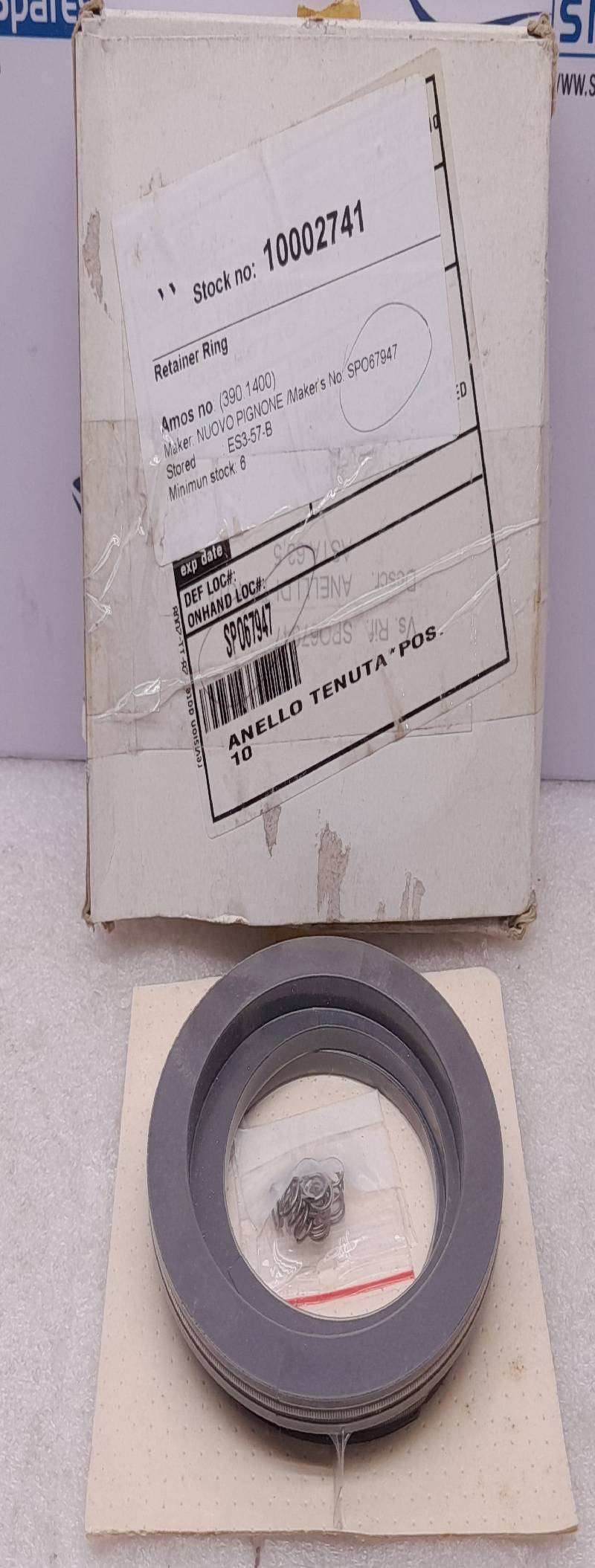NUOVO PIGNONE SPO67947 RETAINER RING GE OIL & GAS 6PCs IN LOT