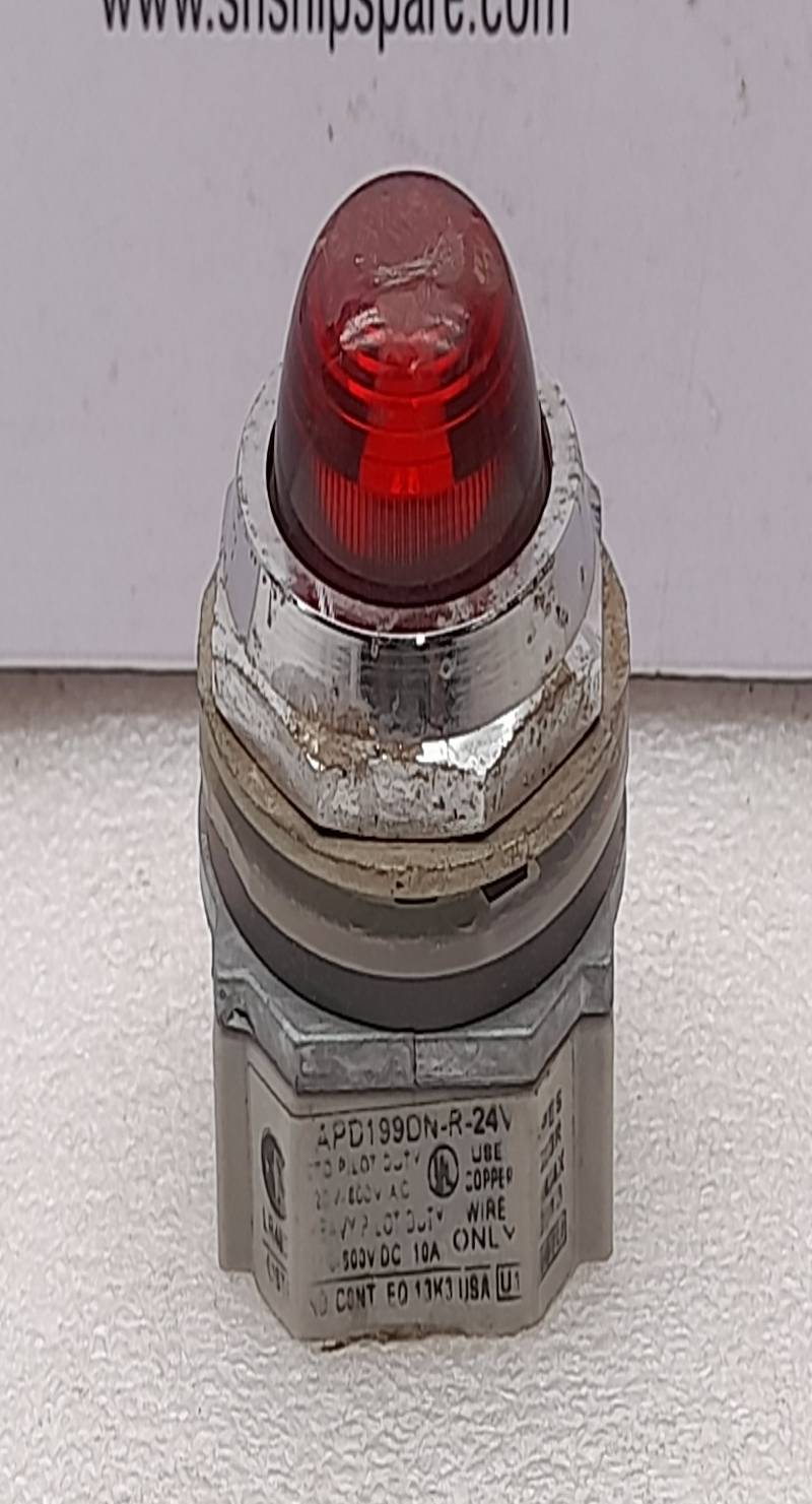 Idec APD199DN-R-24V Pilot Light 120V-600VAC