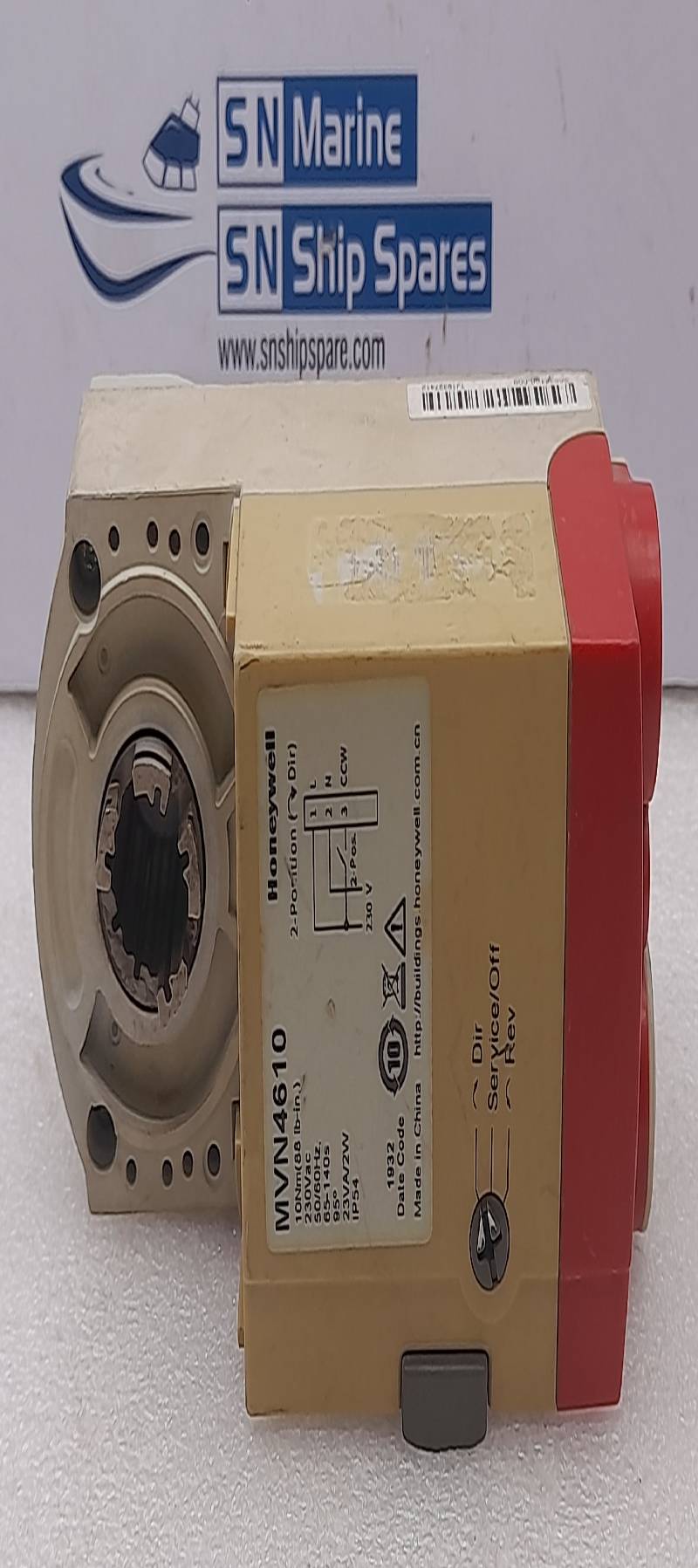 Honeywell MVN4610 Damper Actuator 230VAC 50/60Hz 65-140s 23VA/2W
