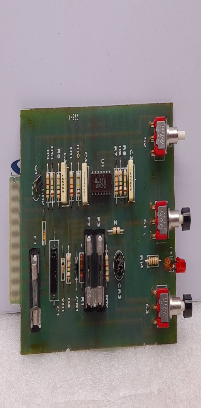 CARLO GAVAZZI B773-1 PRINTED CRCUIT BOARD 951340