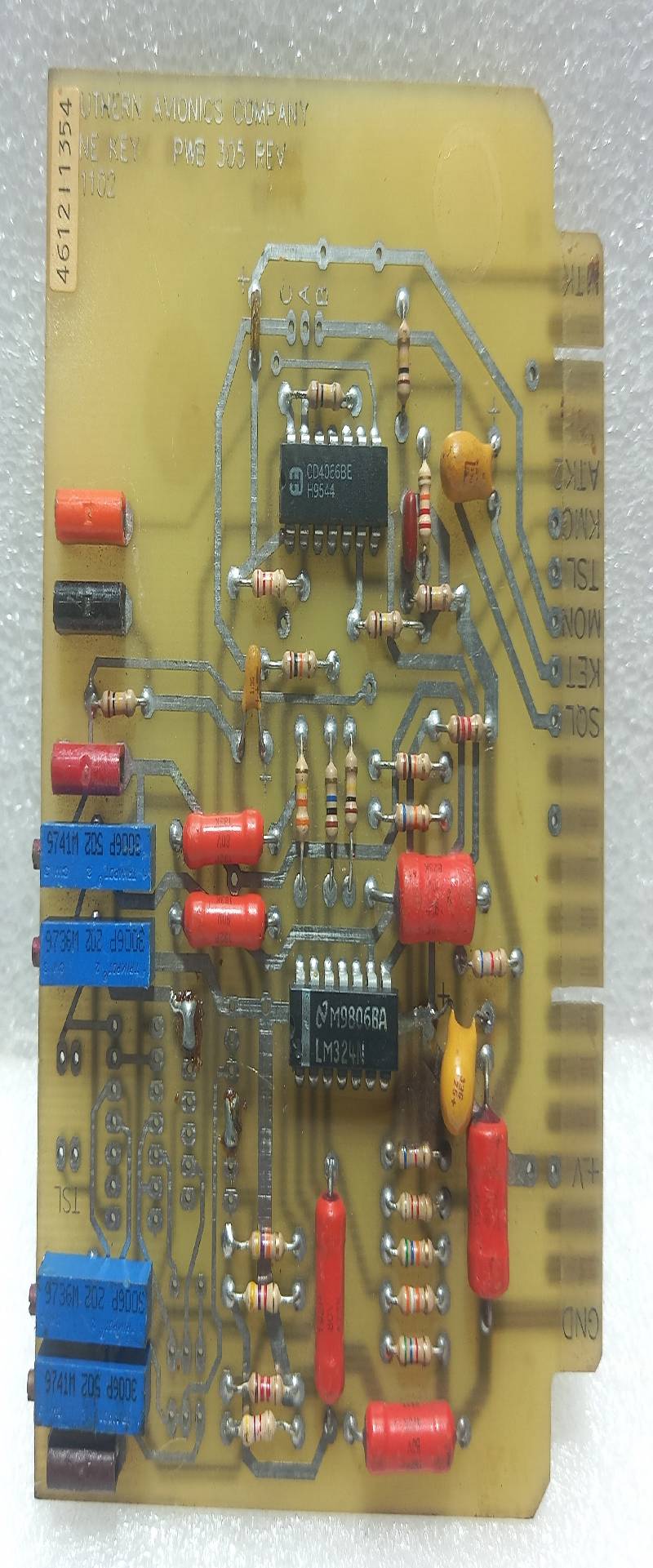 SOUTHERN AVOINICS COMPANY 361211358 PCB