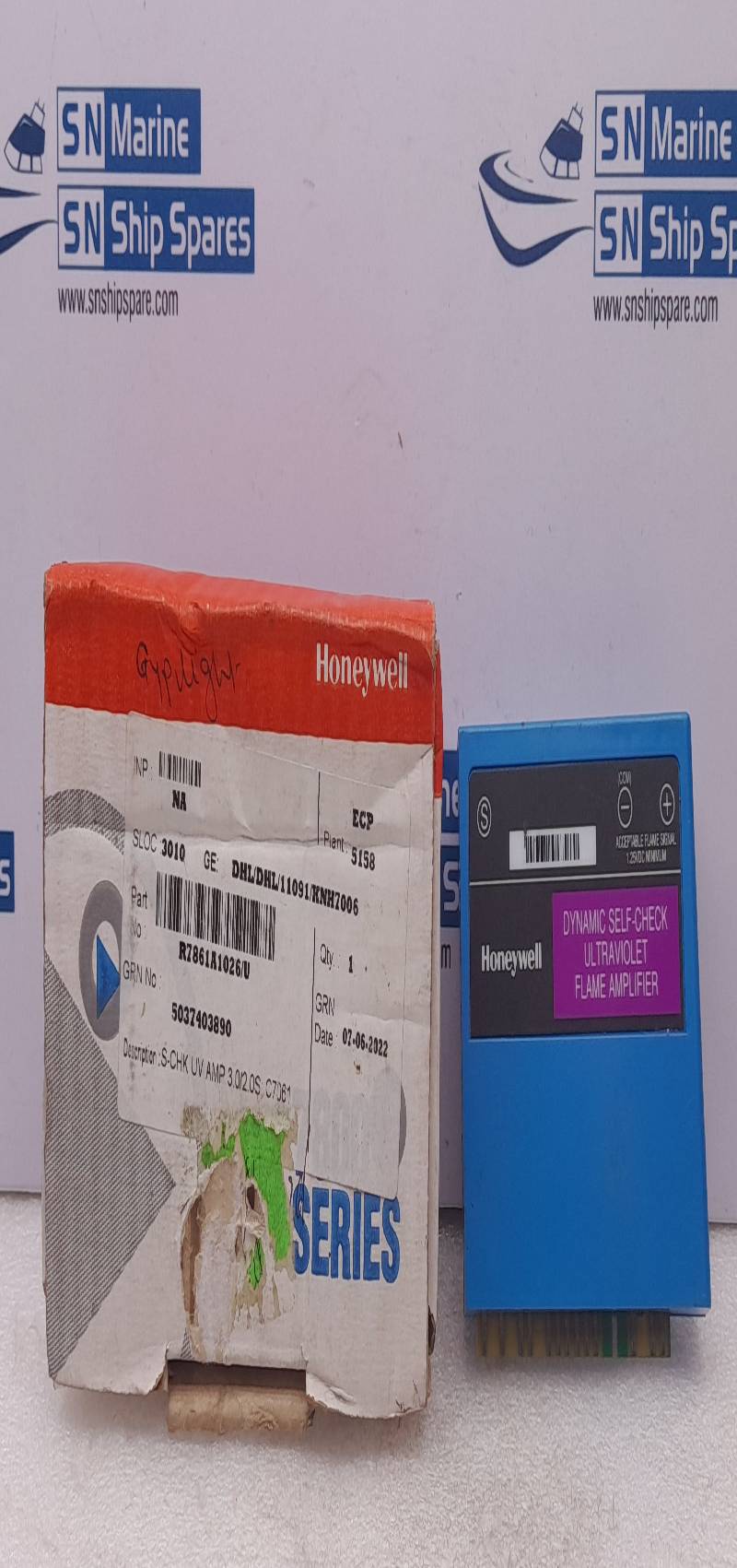Honeywell R7861A1026 Dynamic Check Ultraviolet Amplifier
