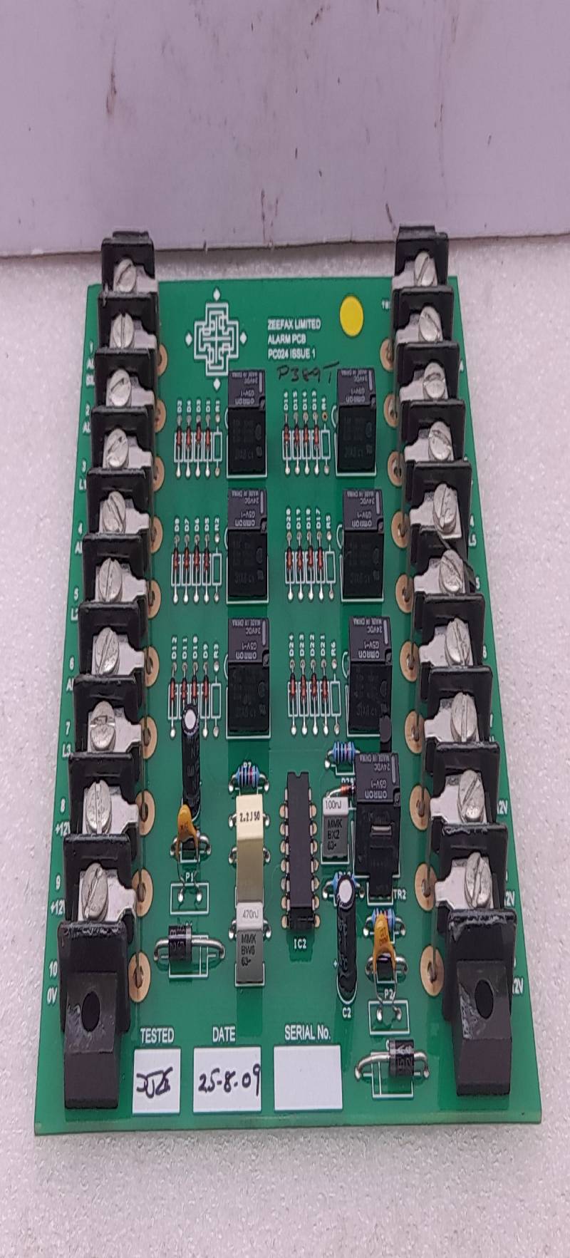 Zeefax Limited Alarm PCB PC024