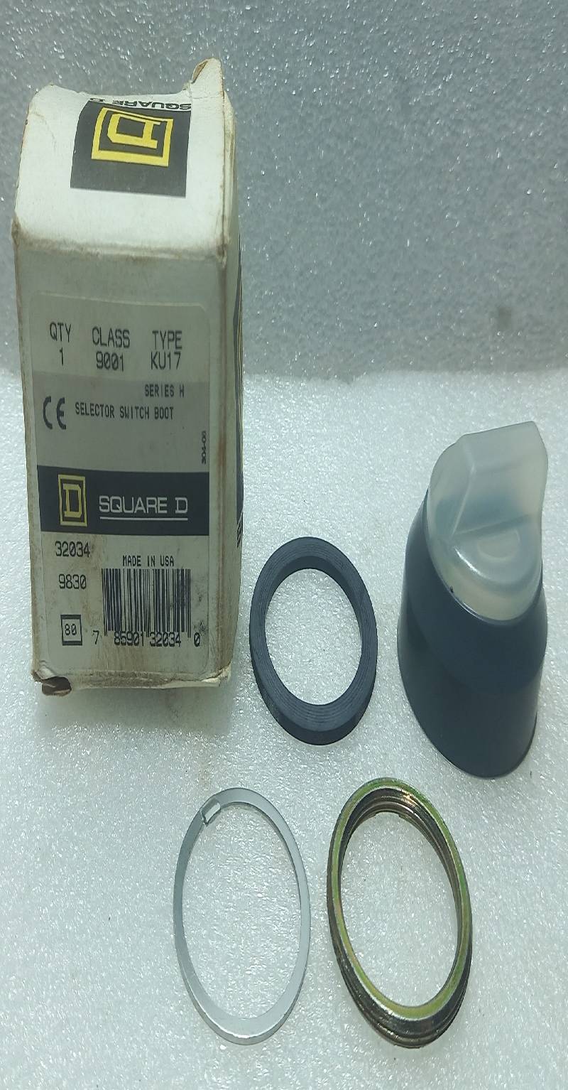 Square D KU17 Selector Switch Boot Class 9001 Series H