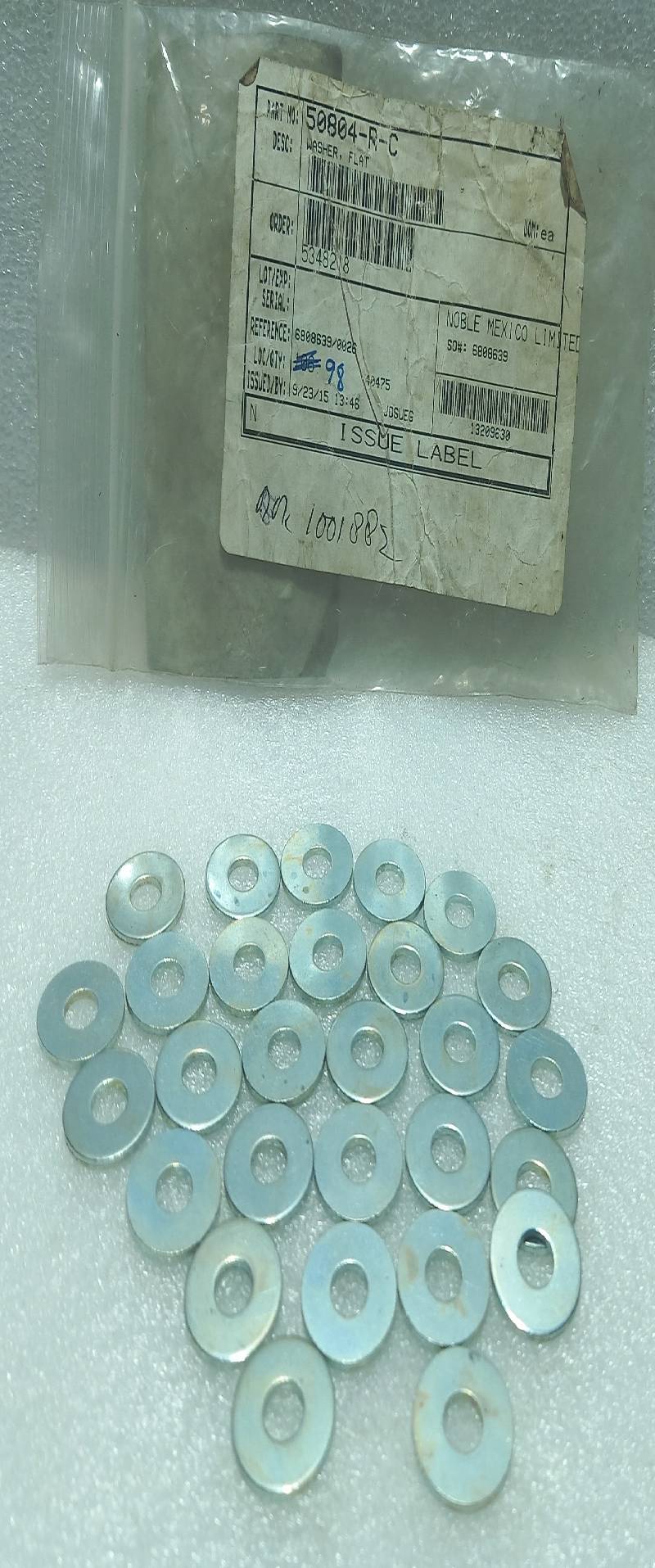 NOV 50804-R-C Flat Washer 28PCs In Lot 