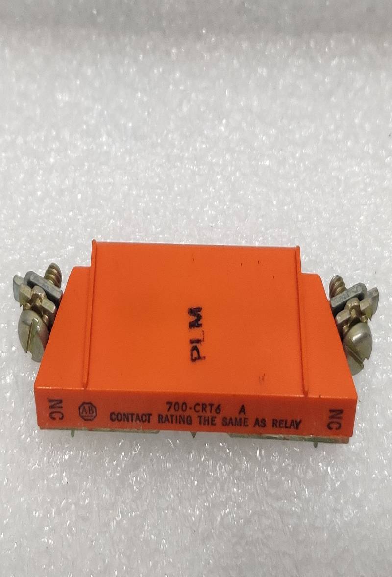 ALLEN BREADLY 700-crt6 a Contact rating the same as relay