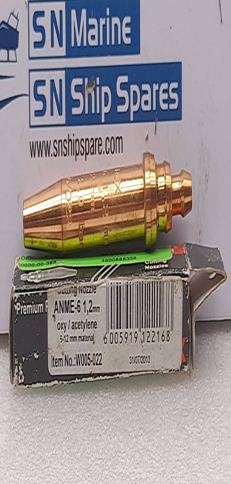 Afrox ANME-6 Cutting Nozzle Torch 1,2mm 6-12mm 11754 3PCs In Lot