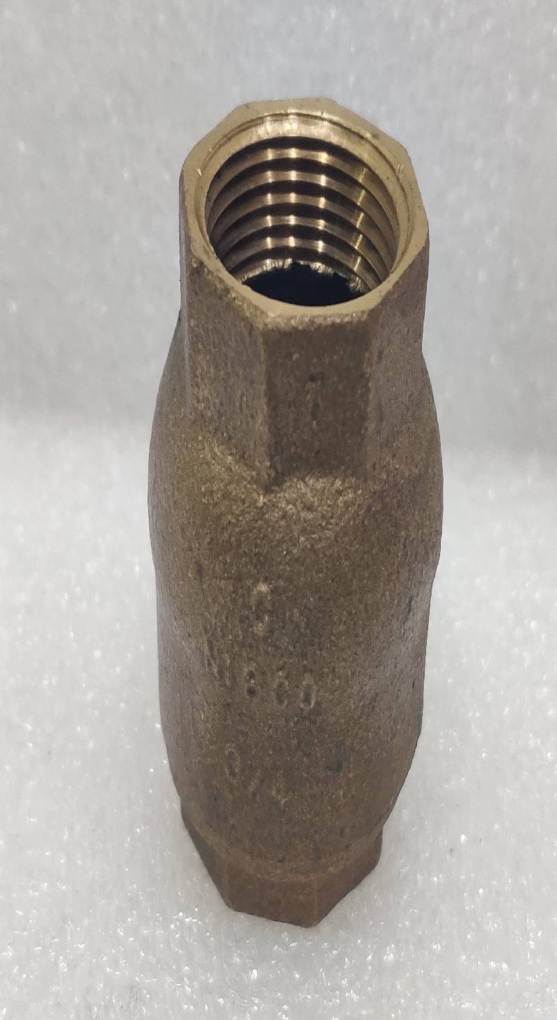 NIBCO T-480 ahead of the flow check valve 39923 08344 treaded ring