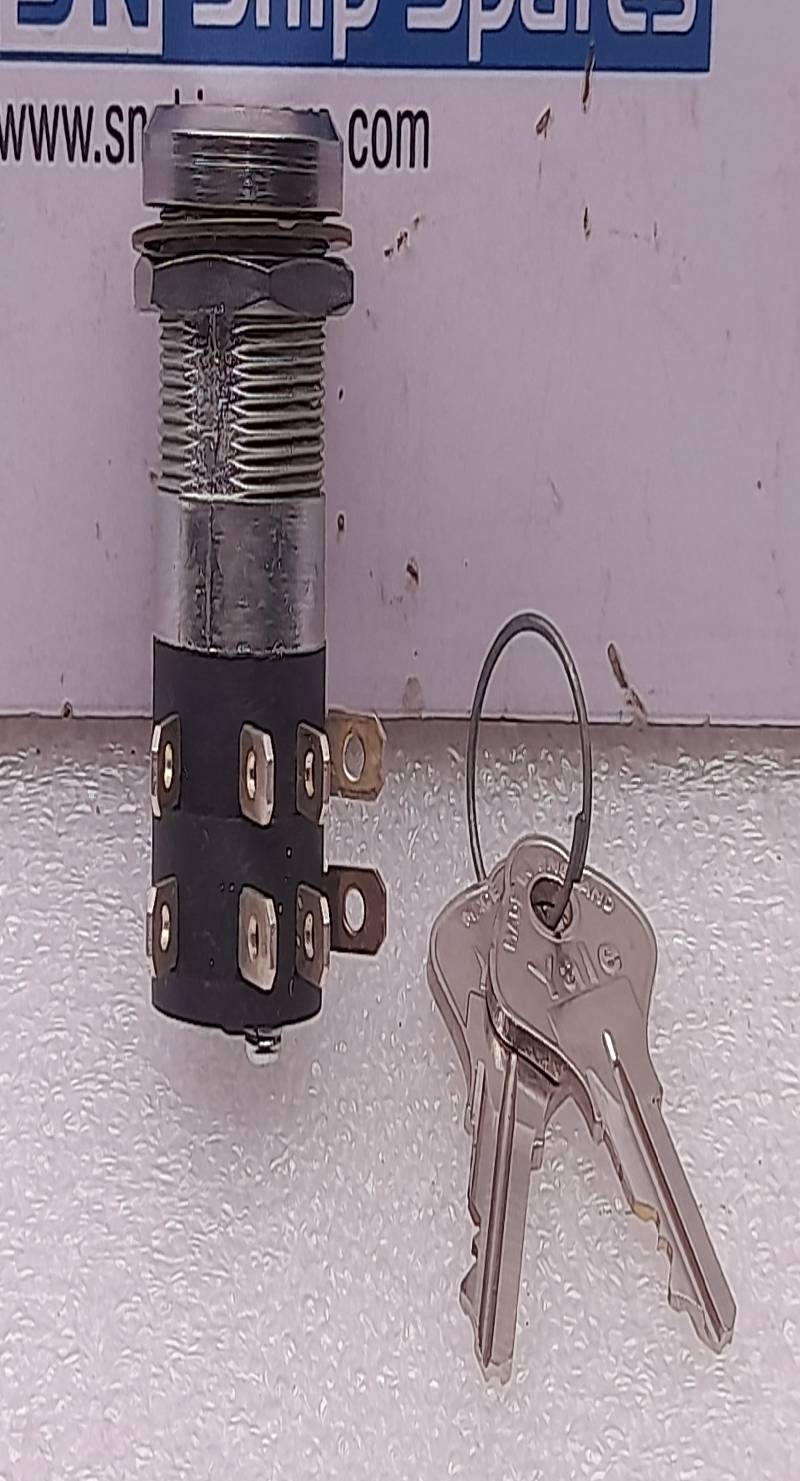 RS Components 337-964 Standard Operation Key Switch 